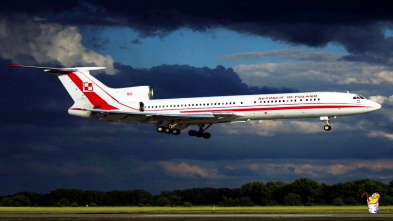 Ту-154м Польша