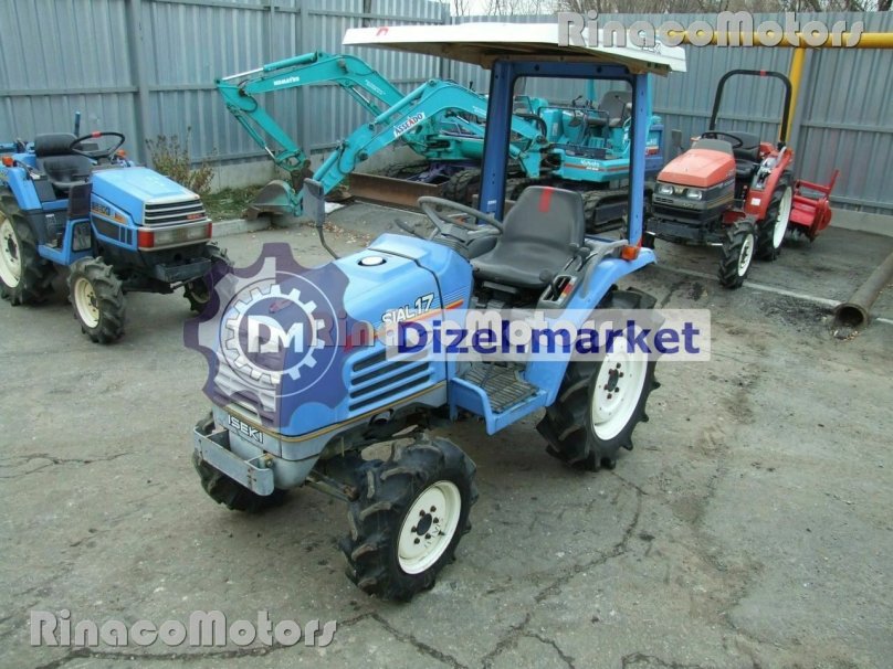 Покажи схему мини трактора японского Исеки