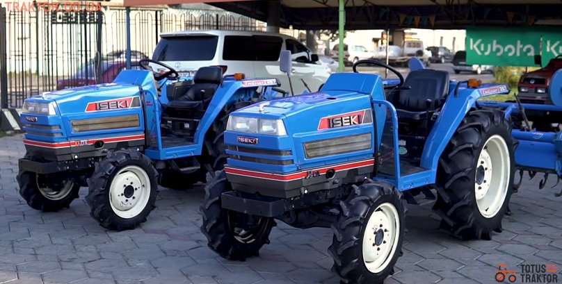Минитрактор с фрезой Iseki