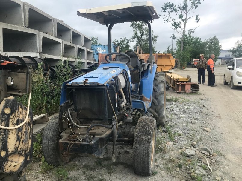 Убитый МТЗ 80