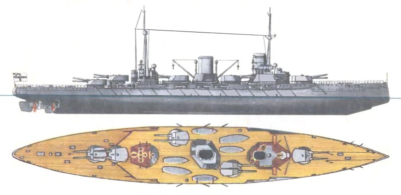 Немецкий линейный крейсер Гебен