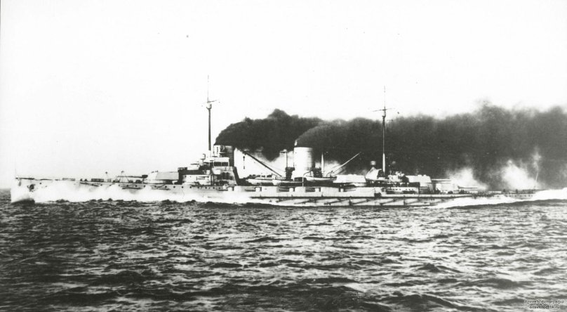 Линейный крейсер типа Мольтке бронезащита