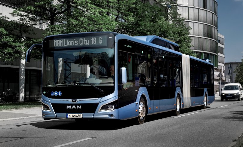 Ман Лион Сити городской автобус