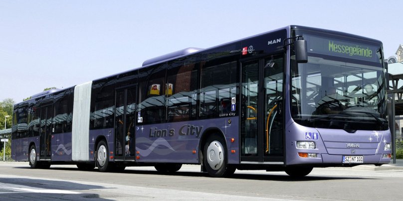 Ман автобус сочлененный