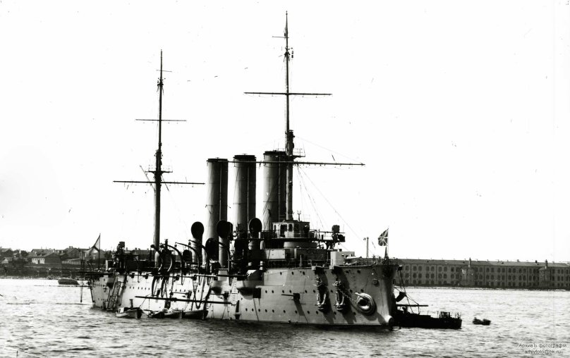 Крейсер Аврора в 1905 году