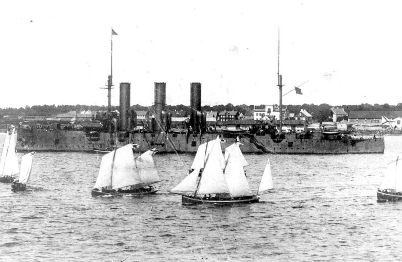 Крейсер Диана 1904 год