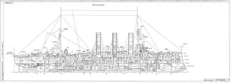 Схема вооружения крейсера Варяг
