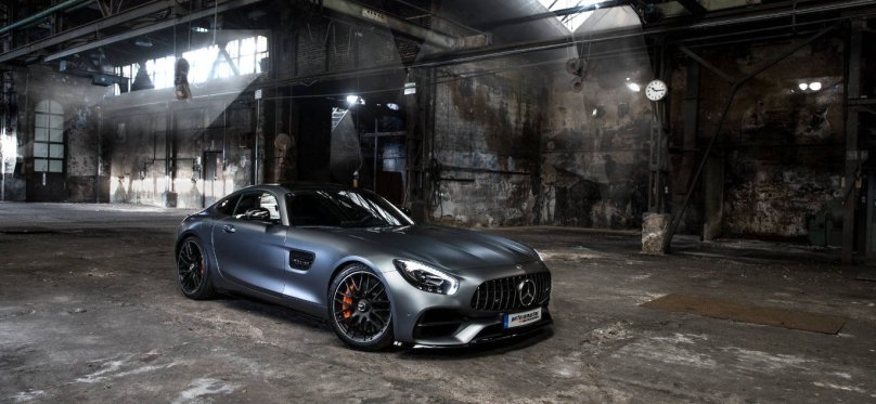 AMG gt в гараже