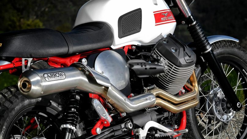 Центральная подножка Moto Guzzi v7 Classic