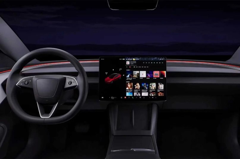 Tesla 3 2024 салон