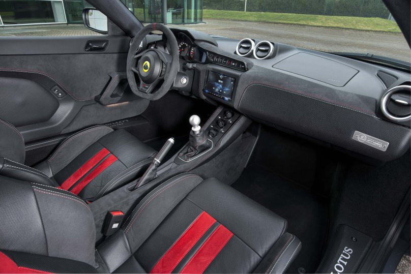 Lotus Evora интерьер