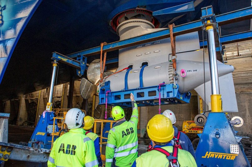 Азипод на судне