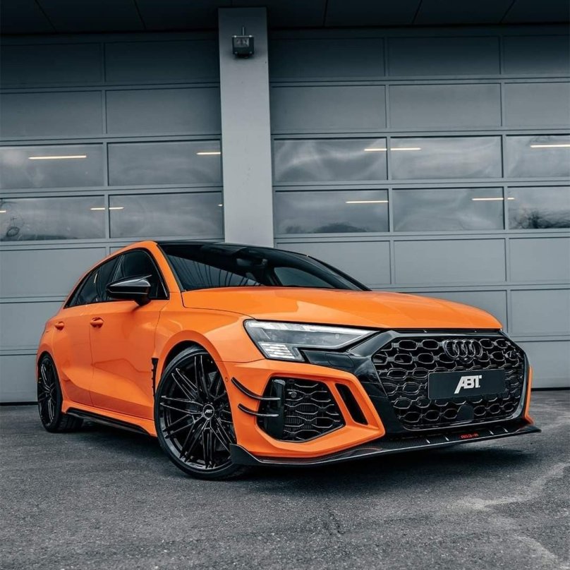 Audi rs7 Orange