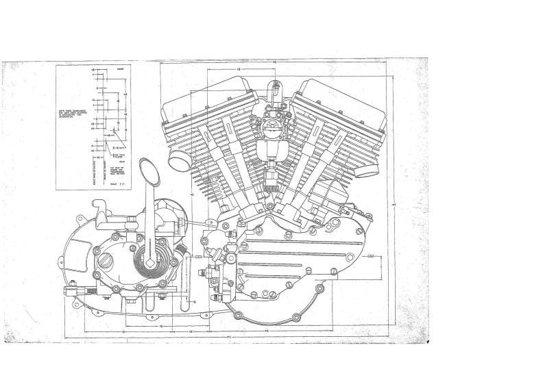 Схема двигателя Харлей Дэвидсон