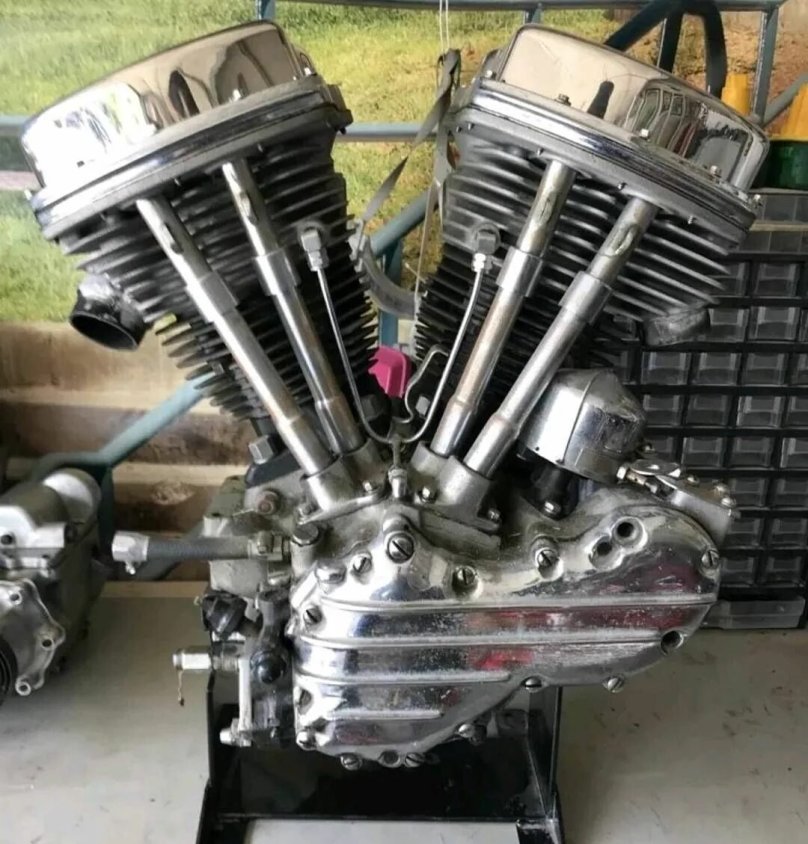 Наклхед Харлей мотор