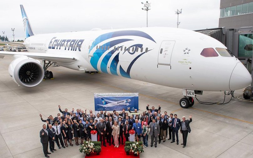 Боинг 787-9 EGYPTAIR