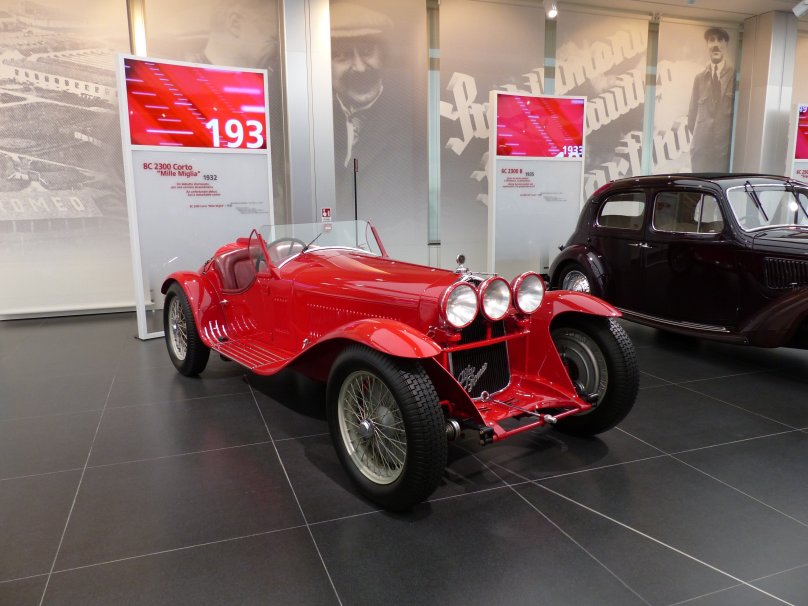 1934 Alfa Romeo 6c 2300 Pescara Touring Spider