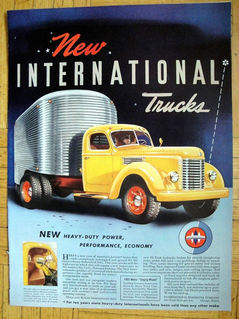Old International Truck