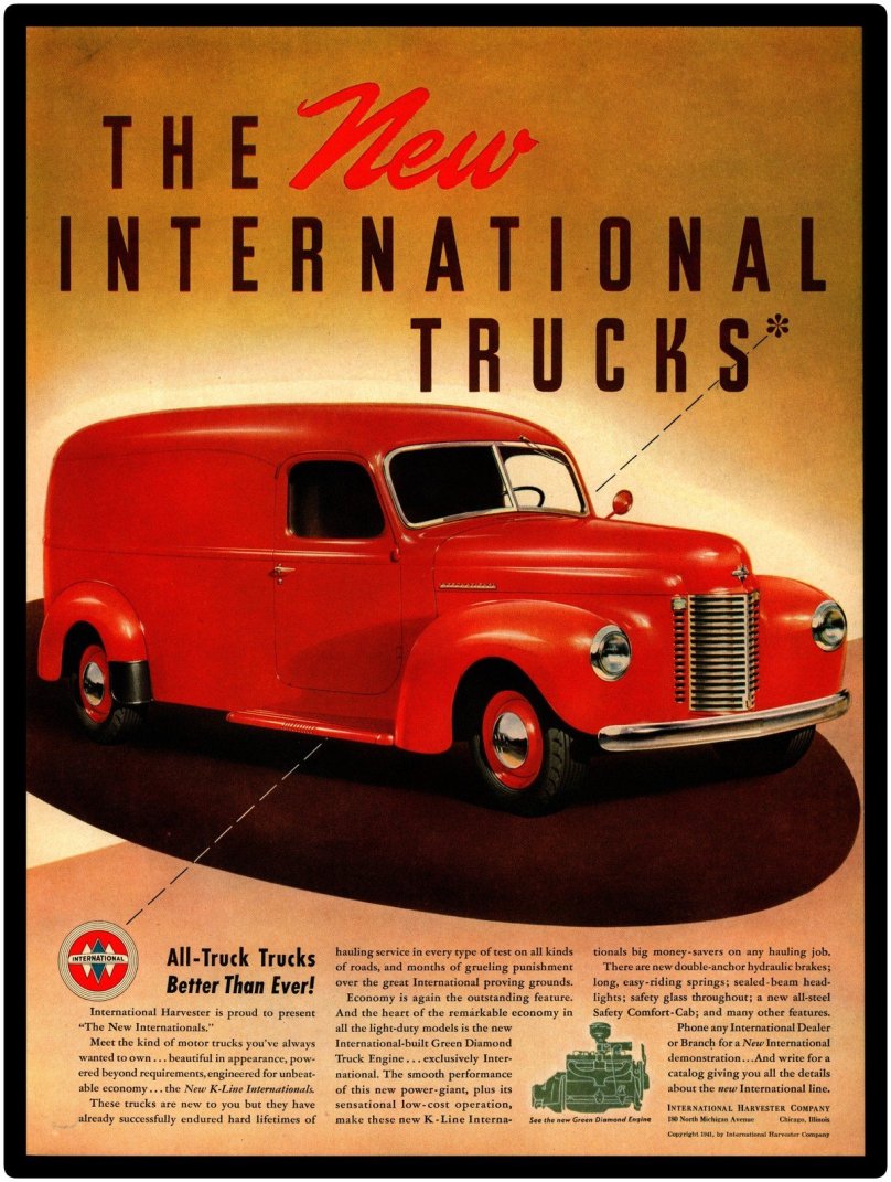 Грузовик Интернешнл 1941