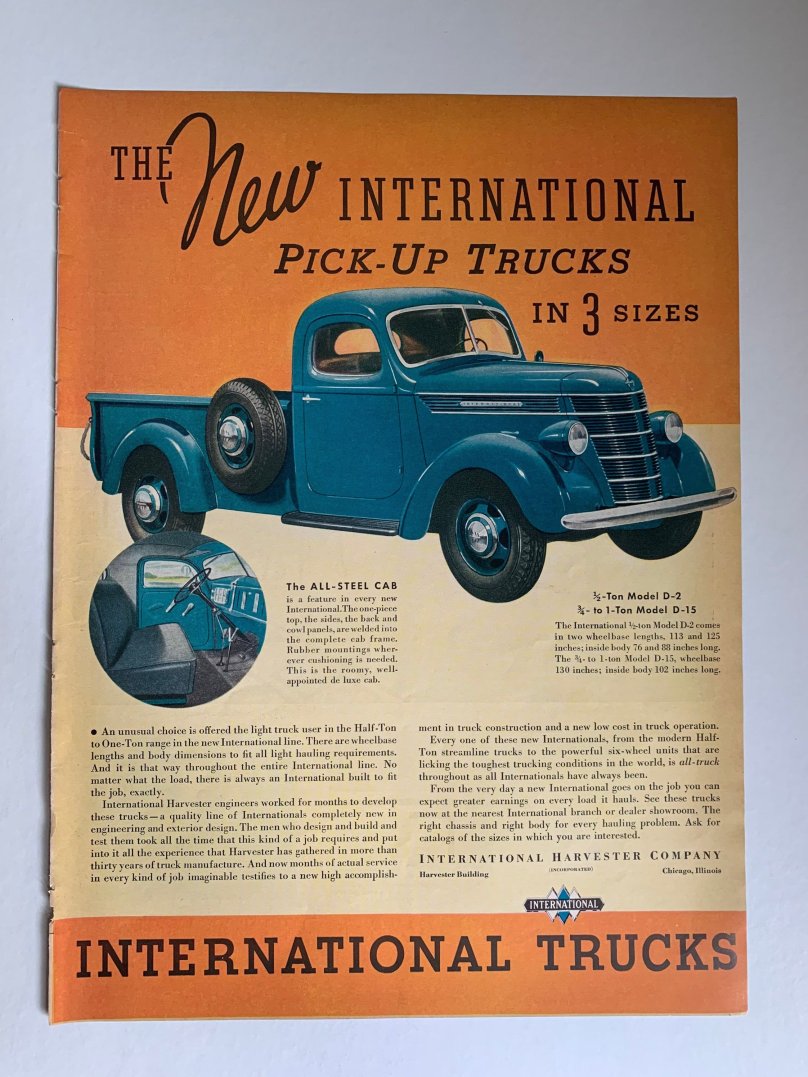 International Pickup Truck
