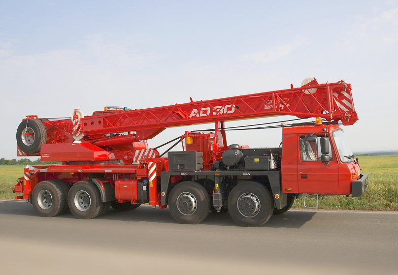 Автокран Tatra ad30
