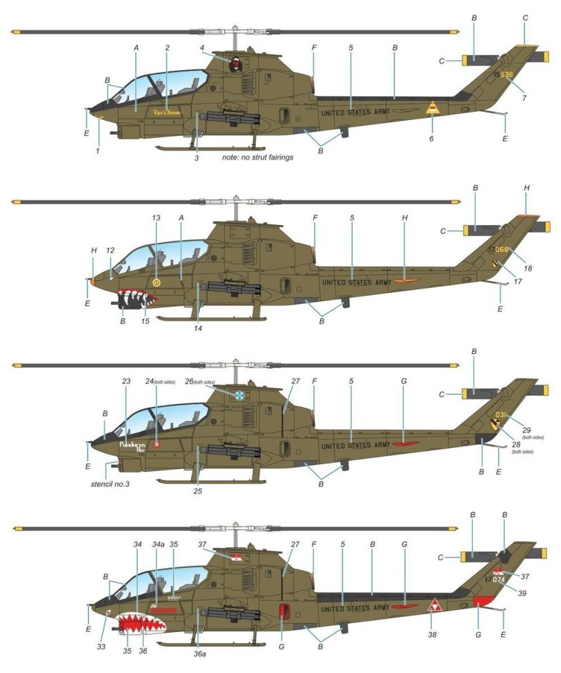 Ah-1g вооружение