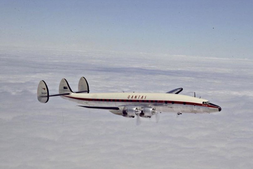 Lockheed l-1049 super Constellation Silver
