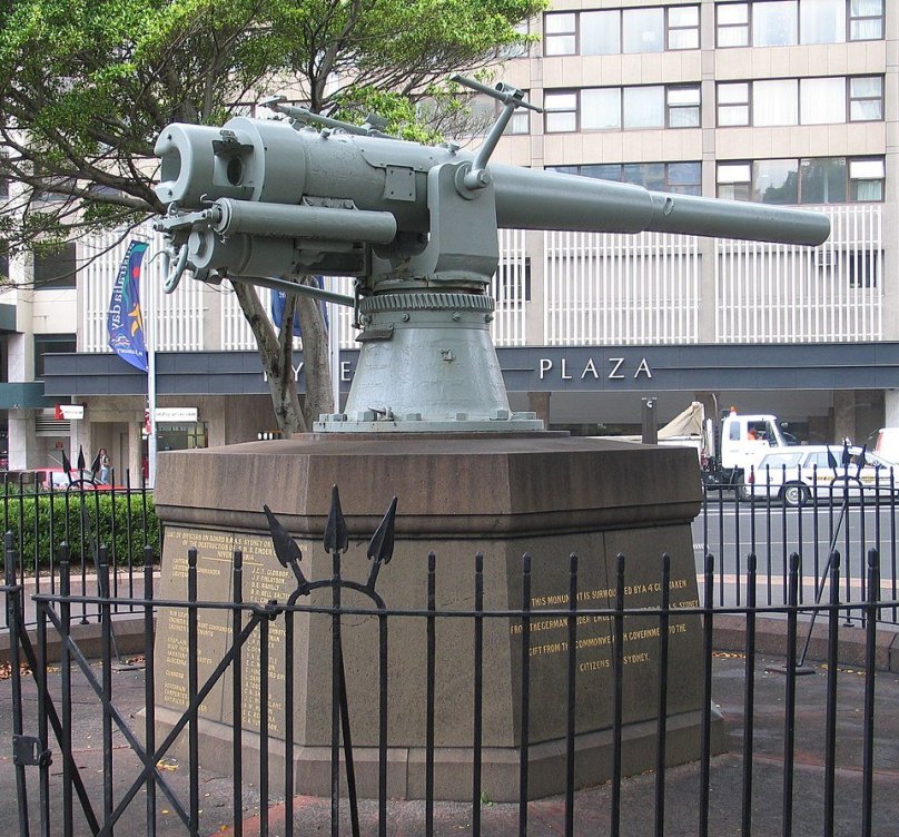 Орудия крейсеров