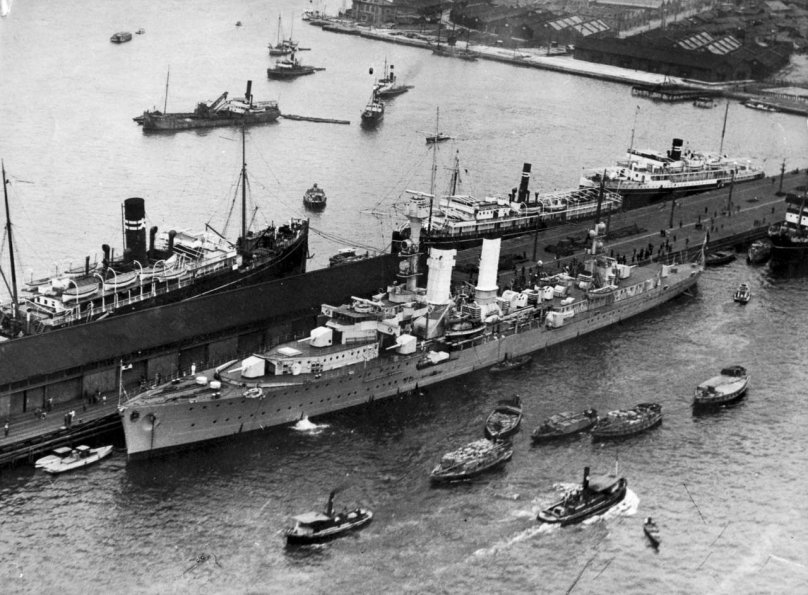 Крейсер Эмден 1908