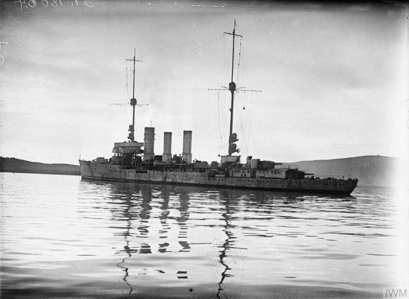 Крейсер Кёнигсберг 1915