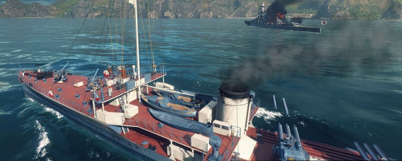 Эсминец охотник World of Warships