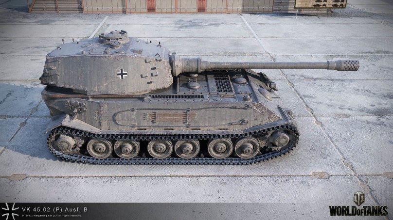 Танк тигр Порше 4502