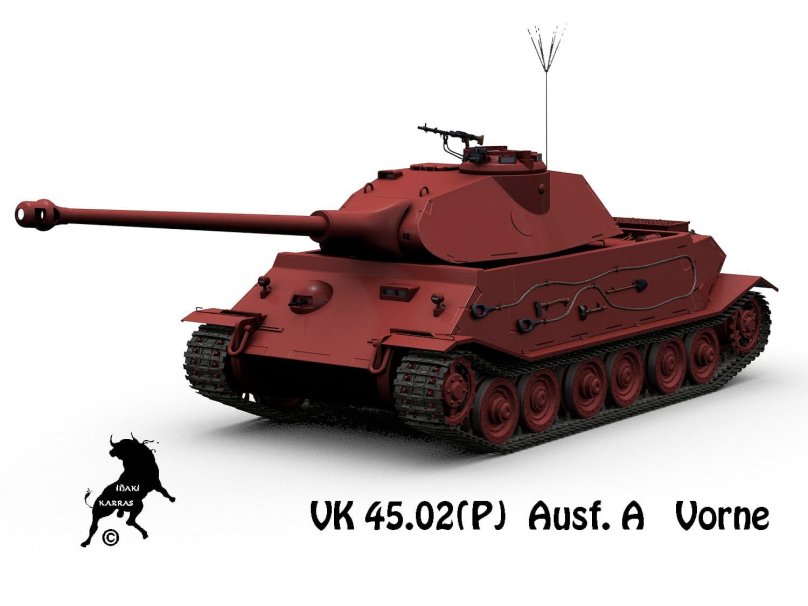 German vk4502 (p) vorne (1:35)