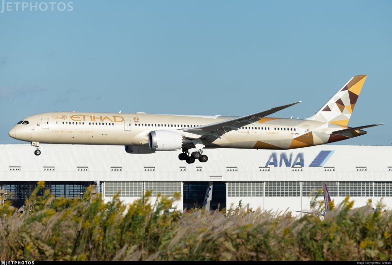 Boeing 787-10 Dreamliner Etihad