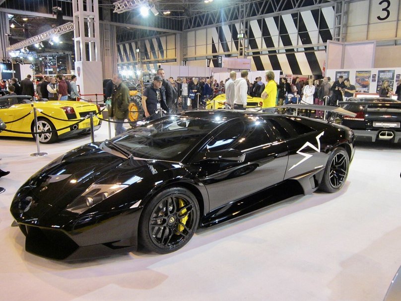 Китайский клон Ламборджини черная