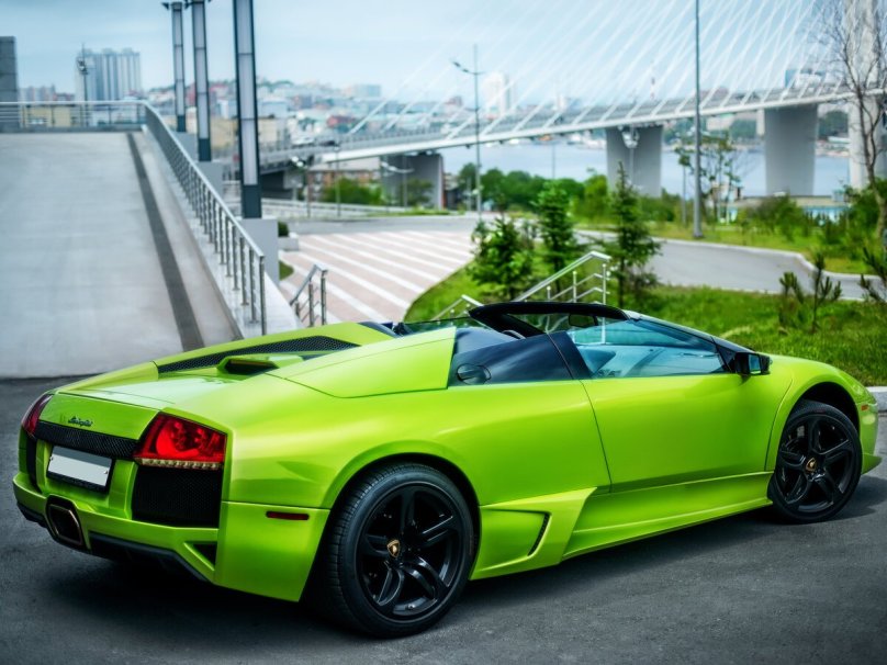 Ламборгини Мурселаго салатовая