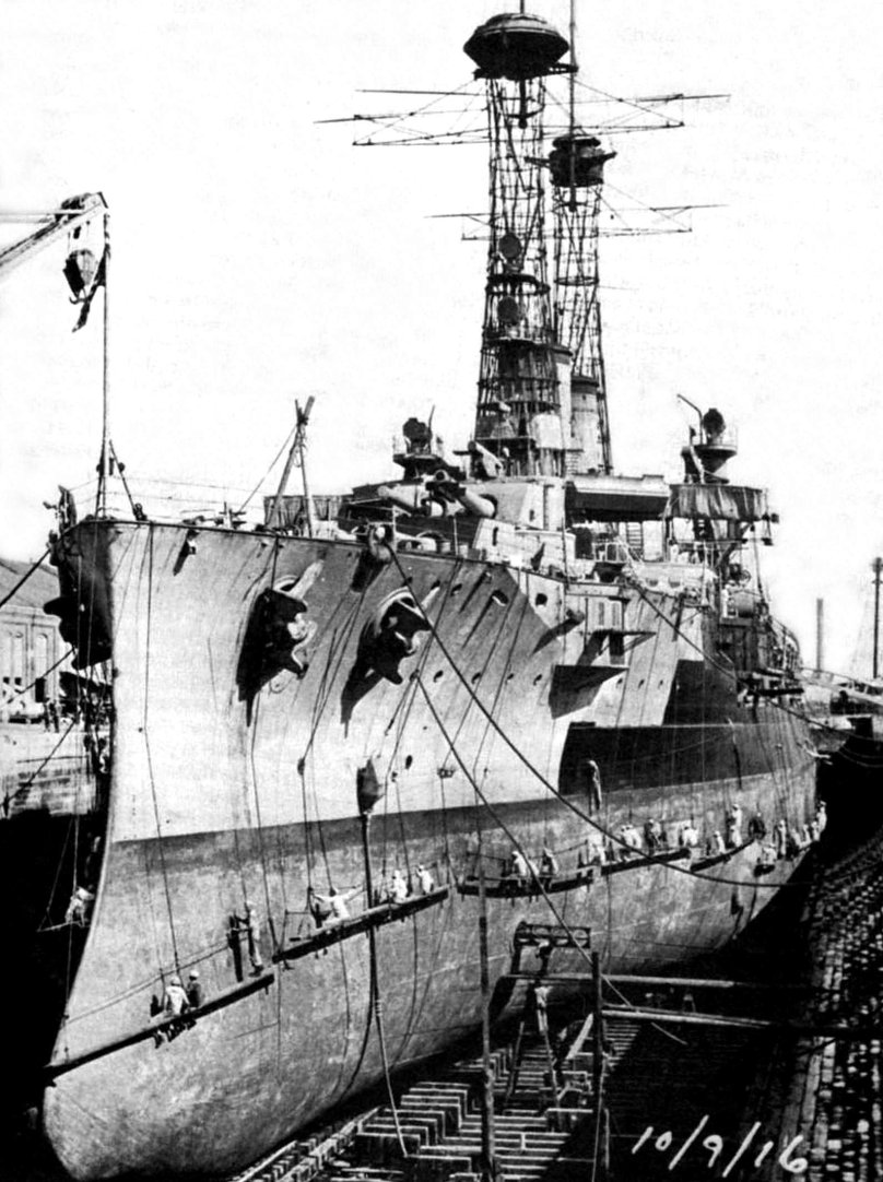 Линкор «Флорида» в Мексике