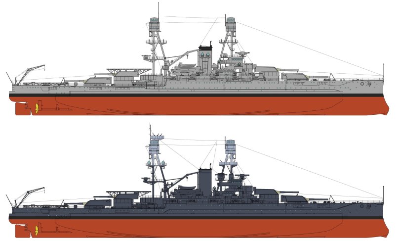 Линкор Оклахома Перл Харбор