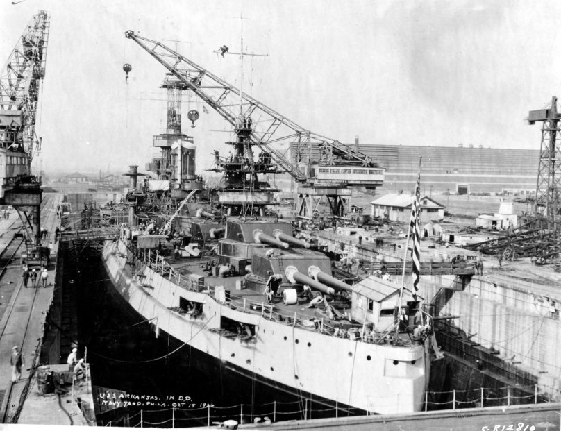 USS Arkansas BB-33