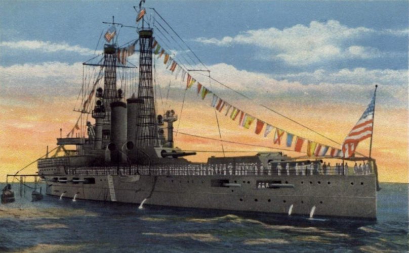 Линкор Флорида в World of Warships