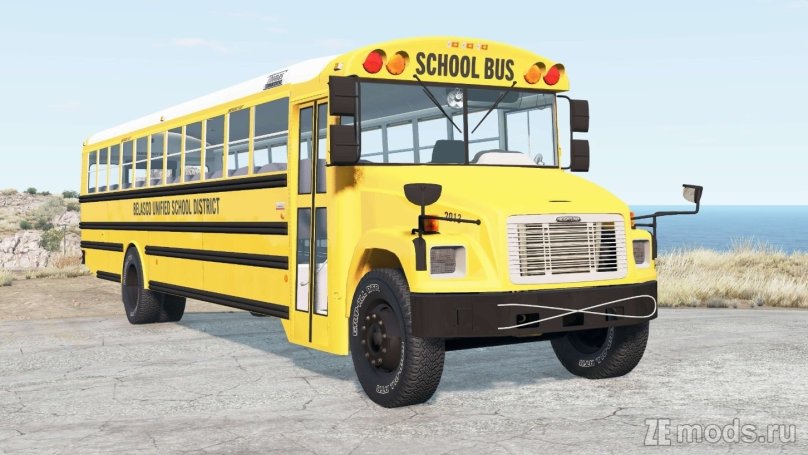 Школьный автобус для BEAMNG Drive