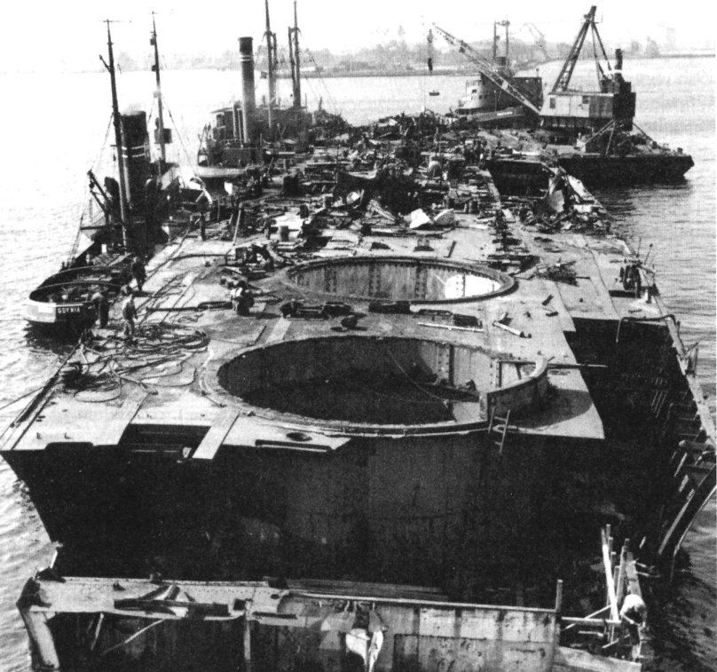 Gneisenau 1936 затопленный