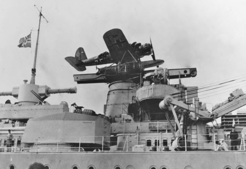 Gneisenau 1936 радары