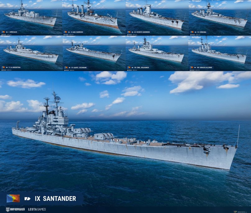 Тяжелые крейсера Аргентины