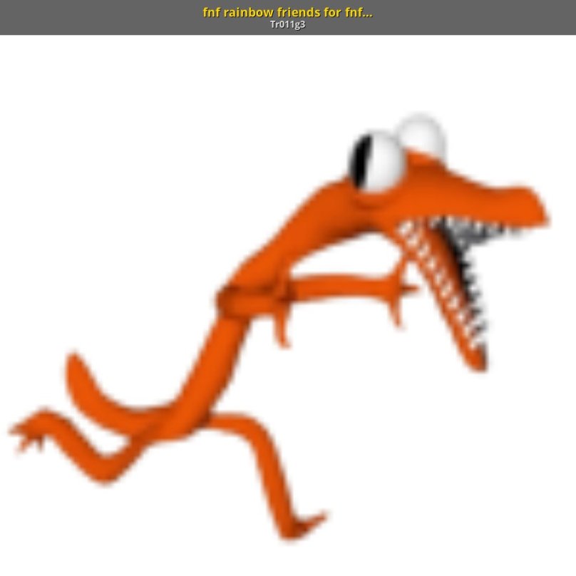 Оранжевый из Рейнбоу френдс