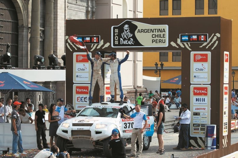 Финиш ралли