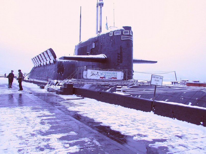Подводная лодка к 211 Петропавловск Камчатский