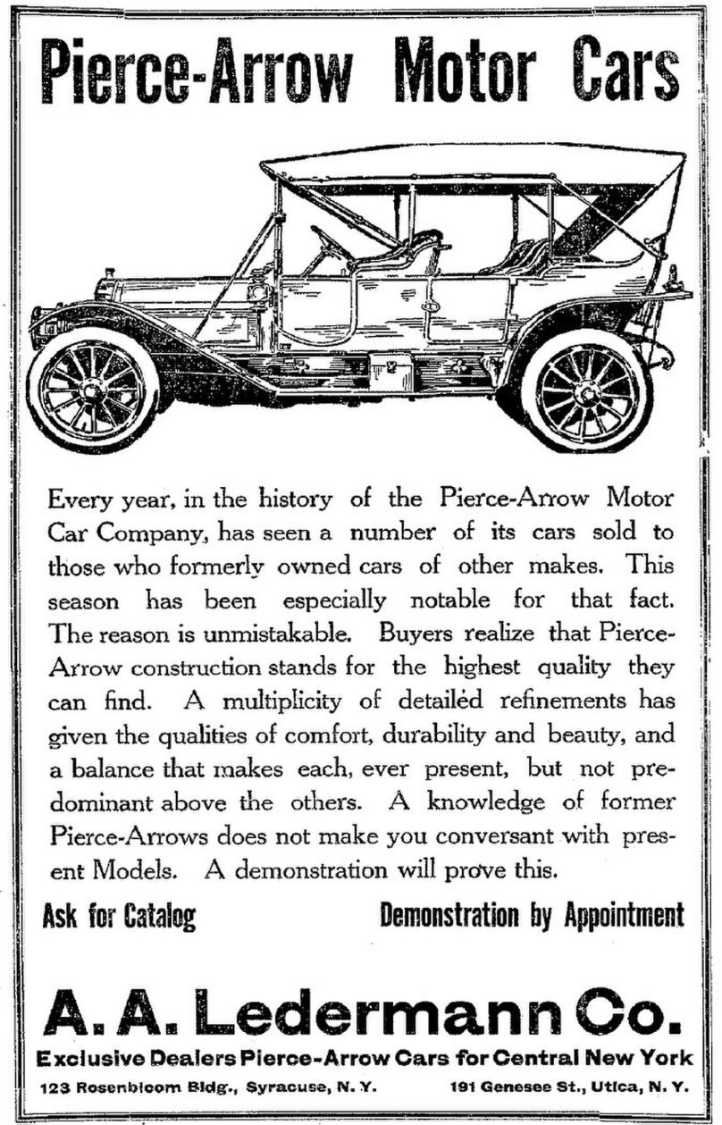 Pierce arrow manual book