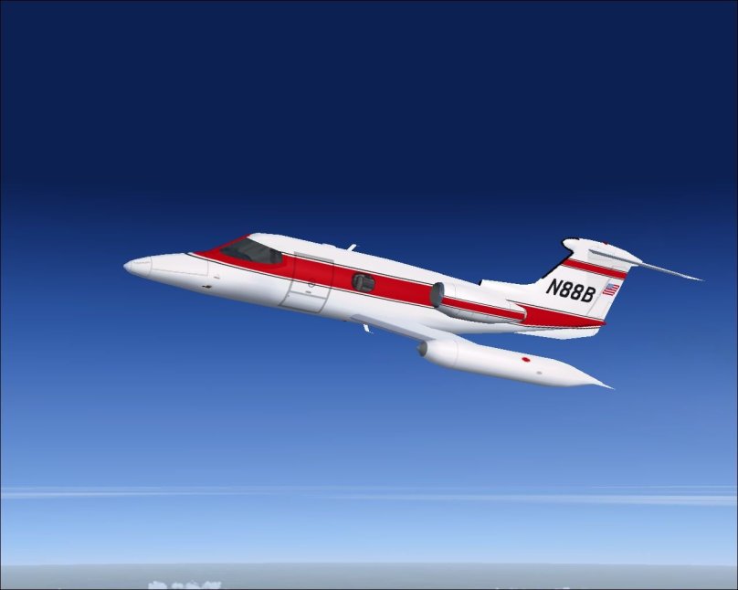 Learjet 45 красный заставка для андроид