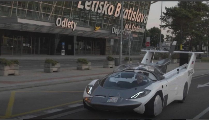 Летающий автомобиль в Словакии